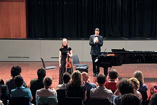 Abschlusskonzert in der Festhalle in Leutkirch